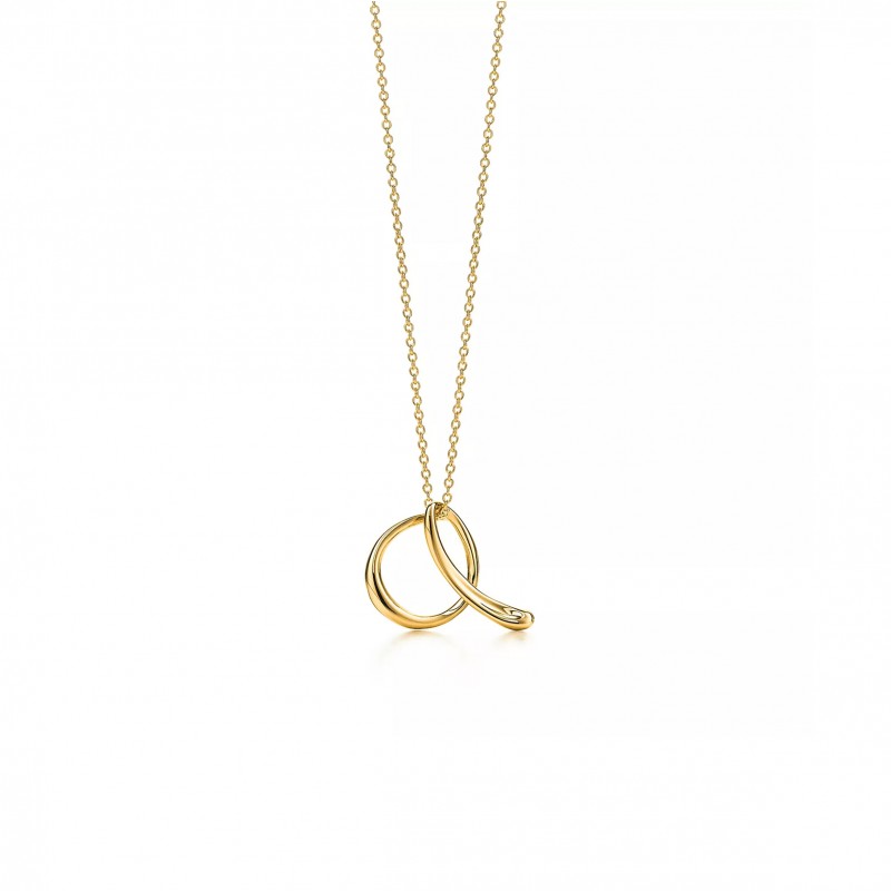 TIFFANY  ELSA PERETTI® LETTER A PENDANT