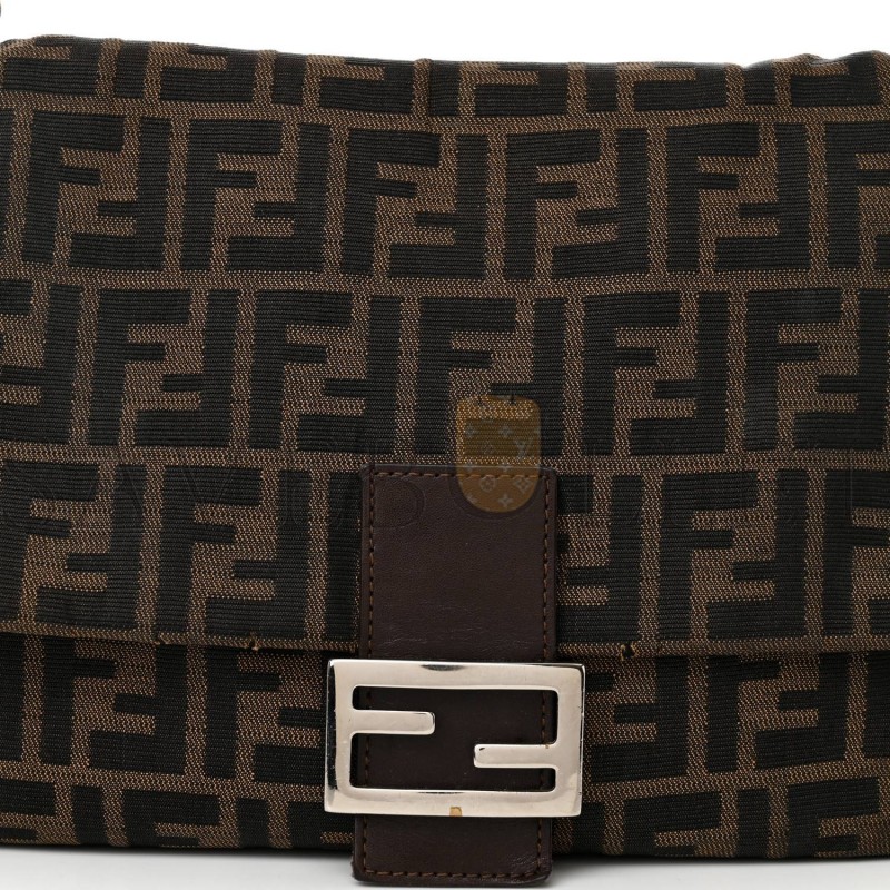 FENDI ZUCCA MAMA BAGUETTE TOBACCO (28*20*11cm)