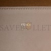 FENDI VITELLO KING PLEXIGLASS LOGO EMBOSSED MEDIUM FENDI SUNSHINE SHOPPER TOTE TORTORA (36*30*15cm)