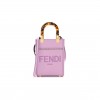 FENDI VITELLO KING PLEXIGLASS LOGO EMBOSSED MINI FENDI SUNSHINE SHOPPER TOTE LAVANDA (18*13*6cm) FENDI VITELLO KING PLEXIGLASS LOGO EMBOSSED MINI FENDI SUNSHINE SHOPPER TOTE LAVANDA (18*13*6cm)