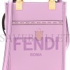 FENDI VITELLO KING PLEXIGLASS LOGO EMBOSSED MINI FENDI SUNSHINE SHOPPER TOTE LAVANDA (18*13*6cm) FENDI VITELLO KING PLEXIGLASS LOGO EMBOSSED MINI FENDI SUNSHINE SHOPPER TOTE LAVANDA (18*13*6cm)