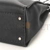 FENDI CUOIO ROMANO SELLERIA BI-COLOR PEEKABOO ICONIC SATCHEL BLACK MOU (39*30*18cm)
