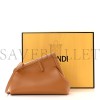 FENDI SHINY NAPPA SMALL FENDI FIRST CARAMELLO (24*18*9cm)