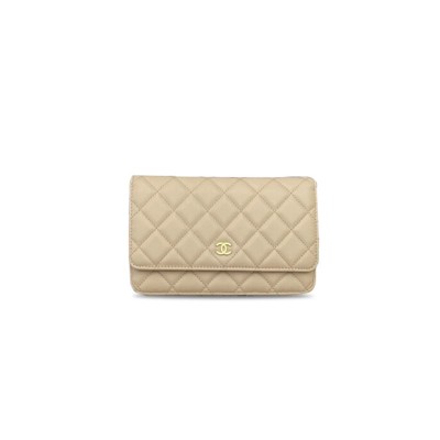CHANEL QUILTED LEATHER WALLET ON CHAIN WOC AP0250 (19*13*3cm) 