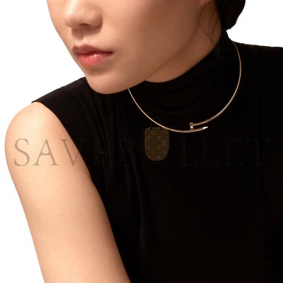CARTIER JUSTE UN CLOU TORQUE NECKLACE, SMALL MODEL B7224803