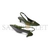 GUCCI WOMEN'S SLINGBACK PUMP WITH HORSEBIT 835978