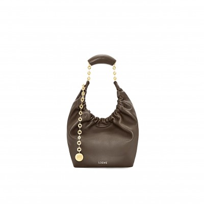 LOEWE SMALL SOFT NAPPA SHEEP LEATHER SQUEEZE BAG A914NCHX01-01 (29*24*10.5cm)