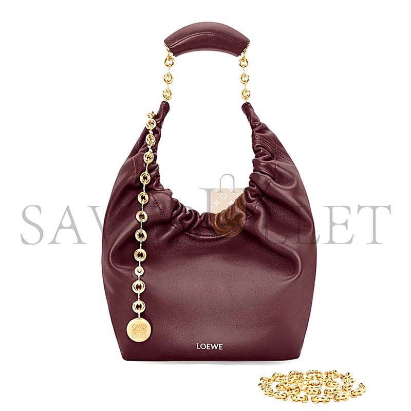 LOEWE SMALL SOFT NAPPA SHEEP LEATHER SQUEEZE BAG A914NCHX01-03 (29*24*10.5cm)