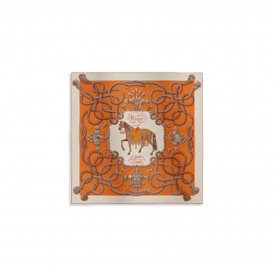 HERMÈS SCARF PALEFROI SHAWL 140 H241423S (136*135cm)