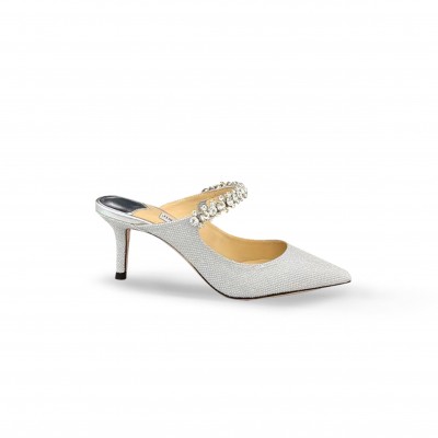 JIMMY CHOO BING MID-HEELED MULES JIMMY CHOO BING MID-HEELED MULES