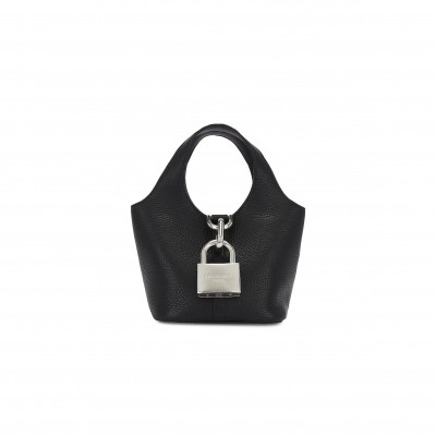 BALENCIAGA WOMEN'S LOCKER HOBO BAG MEDIUM 7716252AAWC1000 (24*23*9.9cm)