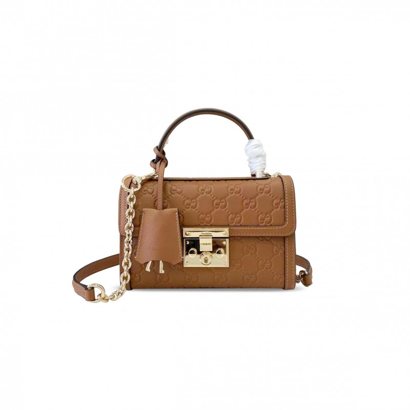 GUCCI PADLOCK SMALL TOP HANDLE BAG ‎848884 (20*13*8cm)