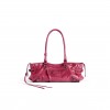 BALENCIAGA WOMEN'S LE CITY BAG EAST-WEST IN FRAMBOISE 8457042ABEK5729 (40*18*15cm)