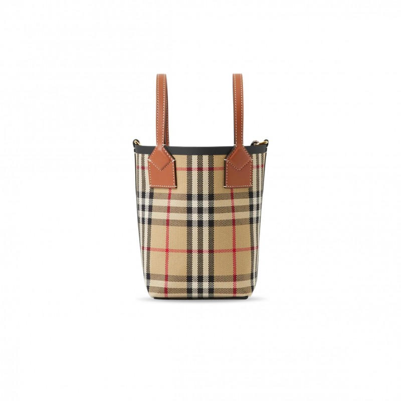 BURBERRY MINI LONDON TOTE BAG 80704611 (19.5*13*8.5cm)