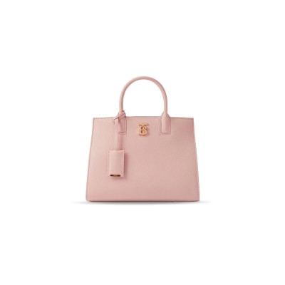 BURBERRY MINI FRANCES TOTE BAG IN GRAIN LEATHER 80725131 (27*20*11cm)