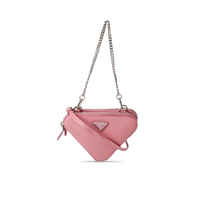 PRADA LEATHER PROMENADE MINI 1NR015 (15*10cm) 