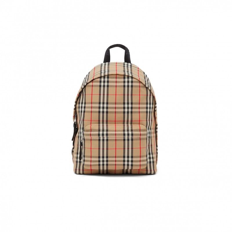 BURBERRY CHECK BACKPACK 8016106 (42.5*30.5*14.5cm)