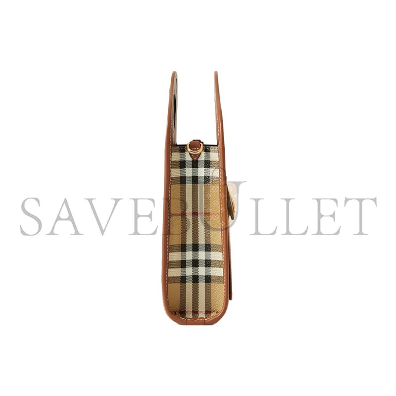 BURBERRY MINI POCKET TOTE BAG 80661661 (26.5*23*6cm)