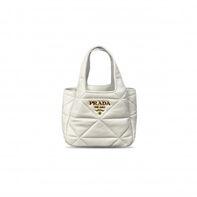 PRADA MINI DIAMOND-SHAPED VEGETABLE BASKET 1BG451 (18*16*10cm)