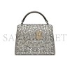 VALENTINO MINI VSLING HANDBAG WITH SPARKLING EMBROIDERY XW2B0G97VFF72A (19*13*9cm)