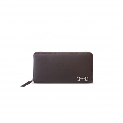 GUCCI ZIP AROUND WALLET WITH HORSEBIT 846954 (19*10.5*2.5cm) GUCCI ZIP AROUND WALLET WITH HORSEBIT 846954 (19*10.5*2.5cm)