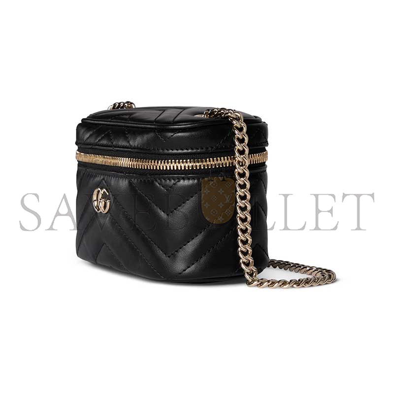 GUCCI GG MARMONT NANO VANITY BAG 837455 (15*8.5*8cm)