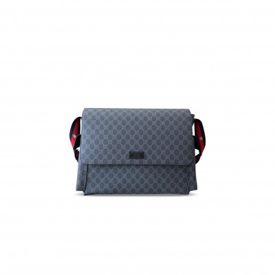GUCCI GG SUPREME MEDIUM DIAPER BAG 211131 (44*28*14cm) GUCCI GG SUPREME MEDIUM DIAPER BAG 211131 (44*28*14cm)