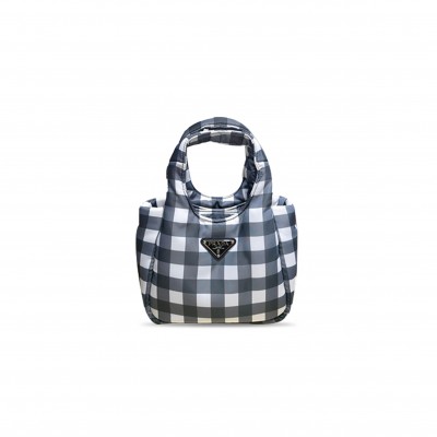 PRADA RECYCLED NYLON MINI TOTE 1BG359 (19*16*10cm) PRADA RECYCLED NYLON MINI TOTE 1BG359 (19*16*10cm)