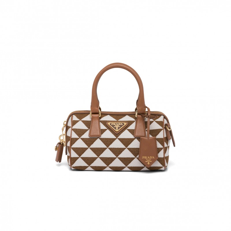 PRADA JACQUARD TRIANGOLO JACQUARD SYMBOLE 1BB846 (20*11.5*11cm) 