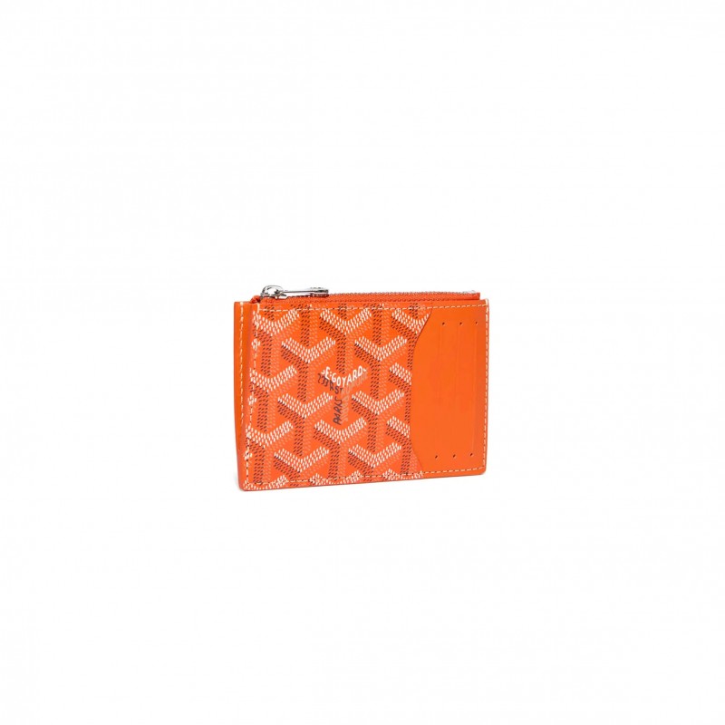 GOYARD BOURBON ZIPPED CARD HOLDER BOURBOPMLTY07CL07P (12.5*8.4*1cm) GOYARD BOURBON ZIPPED CARD HOLDER BOURBOPMLTY07CL07P (12.5*8.4*1cm)