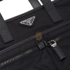 PRADA RE-NYLON AND SAFFIANO LEATHER TOTE BAG 2VG860 (36*34*8cm)