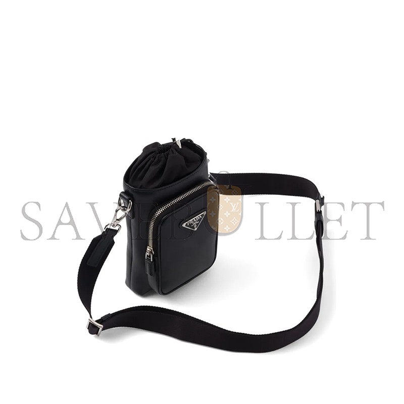 PRADA LEATHER SMARTPHONE CASE 2ZH155 (18*13cm) PRADA LEATHER SMARTPHONE CASE 2ZH155 (18*13cm)