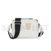 PRADA BRIQUE EMBOSSED LEATHER SHOULDER BAG 2VH070 (19*12*5.5cm) 