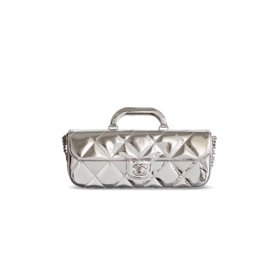 CHANEL LARGE FLAP BAG WITH TOP HANDLE AS5807 (30*12.5*5cm)