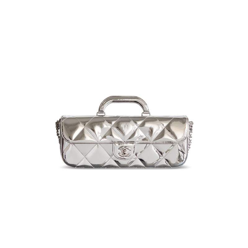 CHANEL LARGE FLAP BAG WITH TOP HANDLE AS5807 (30*12.5*5cm)