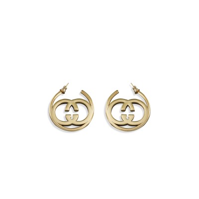 GUCCI INTERLOCKING G EARRINGS