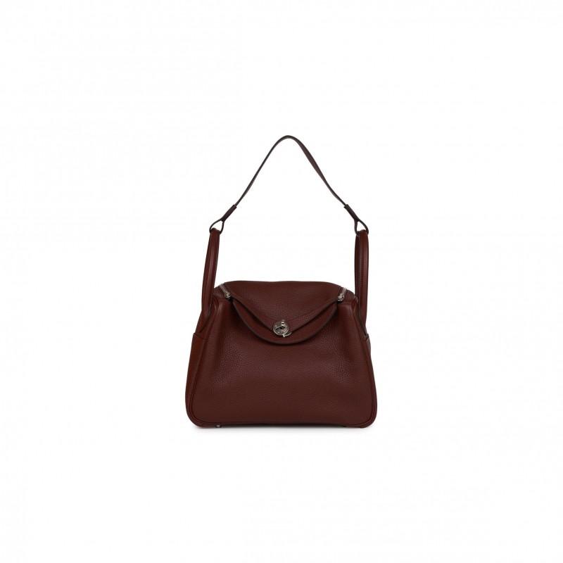 HERMES MASTER LINDY 30 CLEMENCE PALLADIUM HARDWARE (30*19*16cm)