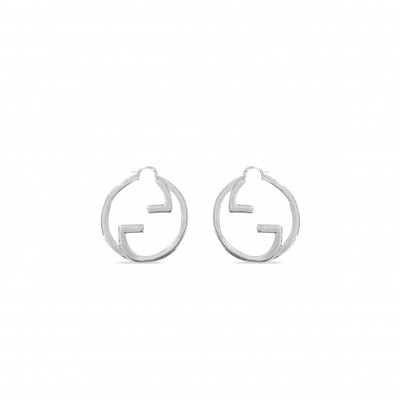 GUCCI INTERLOCKING G LARGE EARRINGS
