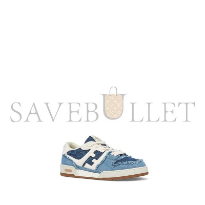FENDI MATCH DENIM SNEAKERS 7E1495AMF1F1JID FENDI MATCH DENIM SNEAKERS 7E1495AMF1F1JID