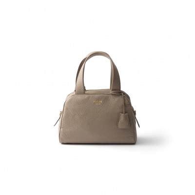 PRADA MEDIUM LEATHER TOP-HANDLE BAG 1BB149 (28*20*13cm) 