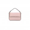 VALENTINO GARAVANI SMALL ROCKSTUD LEATHER TOP HANDLE BAG WW2P0W07VSH-P45 (19*13.5*3cm)