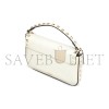 VALENTINO GARAVANI SMALL ROCKSTUD LEATHER TOP HANDLE BAG VW0P0W07VSHI16 (19*13.5*3cm)