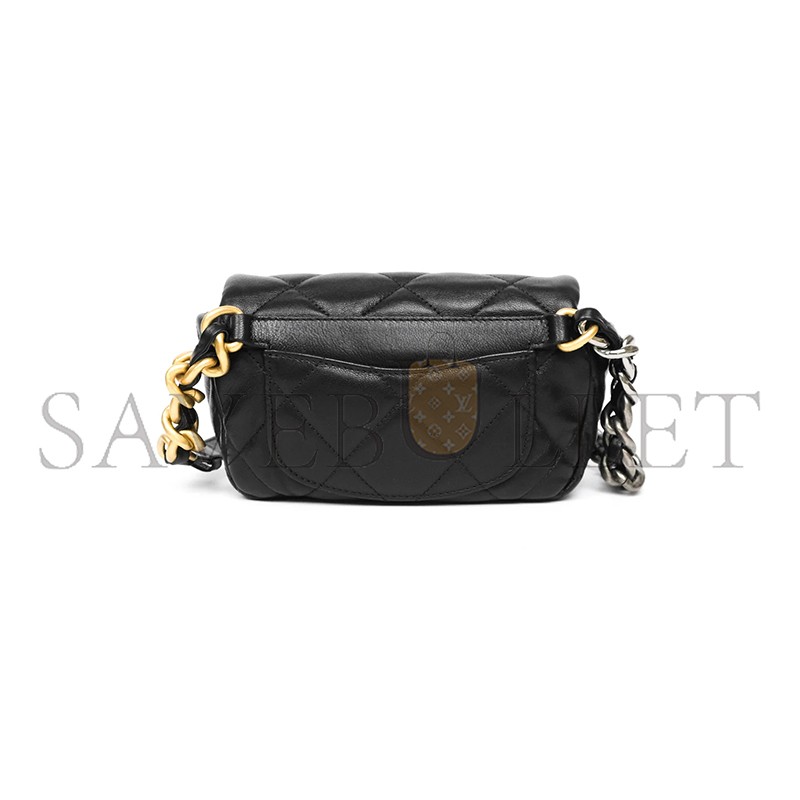 CHANEL 19 WAIST BAG GOATSKIN MIXED HARDWARE AS1163 (20*11*5.5cm)