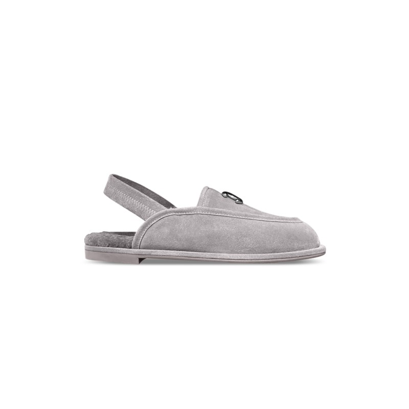 CHANEL SUEDE PLUSH MULES G46601 03