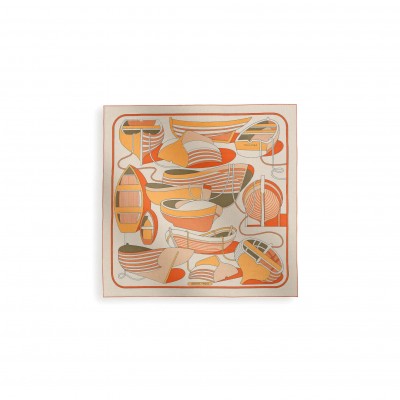 HERMES SCARF THALASSA SHAWL 140 H241581S 15 (136*135cm)