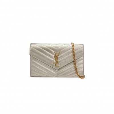 YSL PORTEFEUILLE ENVELOPPE CHAIN WALLET 377828 (22.5*14*4cm) YSL PORTEFEUILLE ENVELOPPE CHAIN WALLET 377828 (22.5*14*4cm)