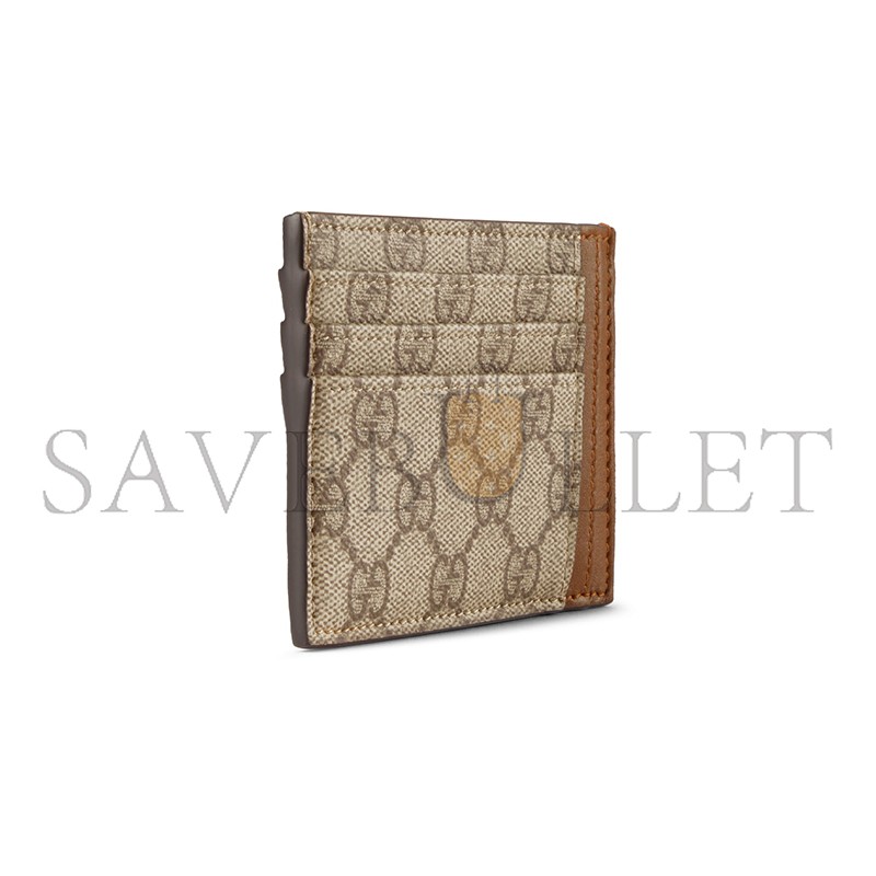 GUCCI GG EMBLEM CARD CASE 821208 (12*8cm)