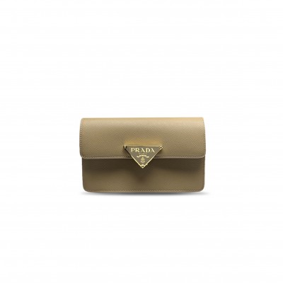 PRADA MINI SAFFIANO LEATHER BAG 1BD386 (19.5*11.5*5cm)