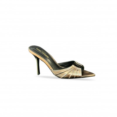 YSL BABYLONE SMOOTH LEATHER MULES 799606AAC4K4000 YSL BABYLONE SMOOTH LEATHER MULES 799606AAC4K4000