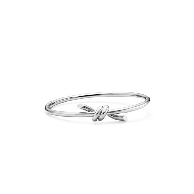 TIFFANY WIRE BANGLE IN WHITE GOLD 70414960 TIFFANY WIRE BANGLE IN WHITE GOLD 70414960